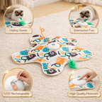 Automatic Interactive Cat Capture Toy