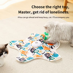 Automatic Interactive Cat Capture Toy