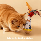 Interactive Self-Balancing Cat Teaser Toy
