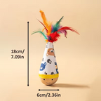Interactive Self-Balancing Cat Teaser Toy