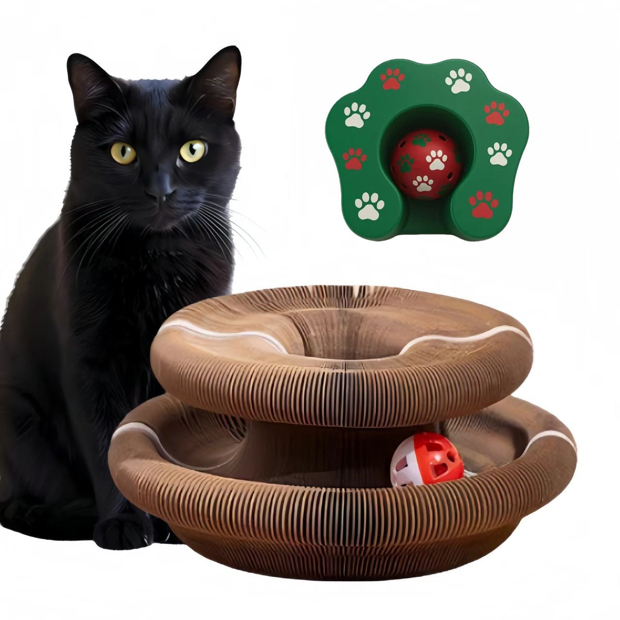 Interactive Cat Scratcher Board
