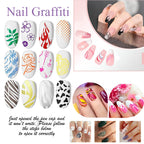 🎁The Best Christmas present For Kids -50% OFF⏳🎨12 Colors Nail Art Pens Set